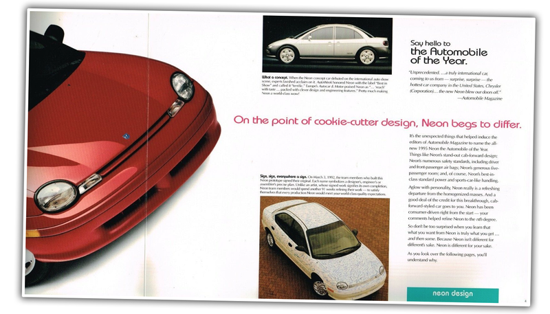 Illustration for article titled The Dodge Neon: There Should Be More Cars Like This Today